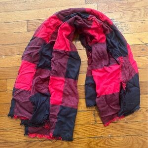 Buffalo Check Blanket Scarf